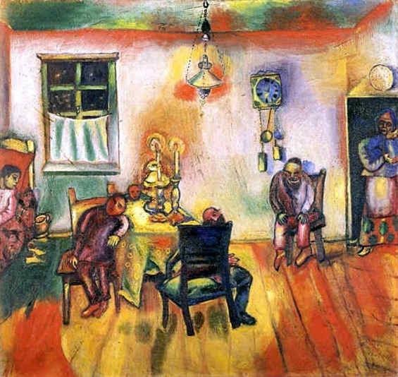 Le Sabbat contemporain de Marc Chagall Peintures à l'huile
